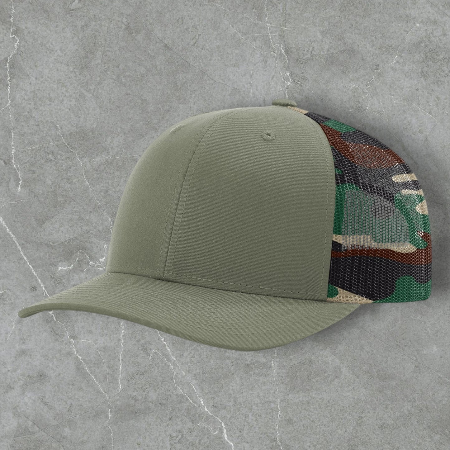 Richardson 112PM - Printed Mesh Trucker