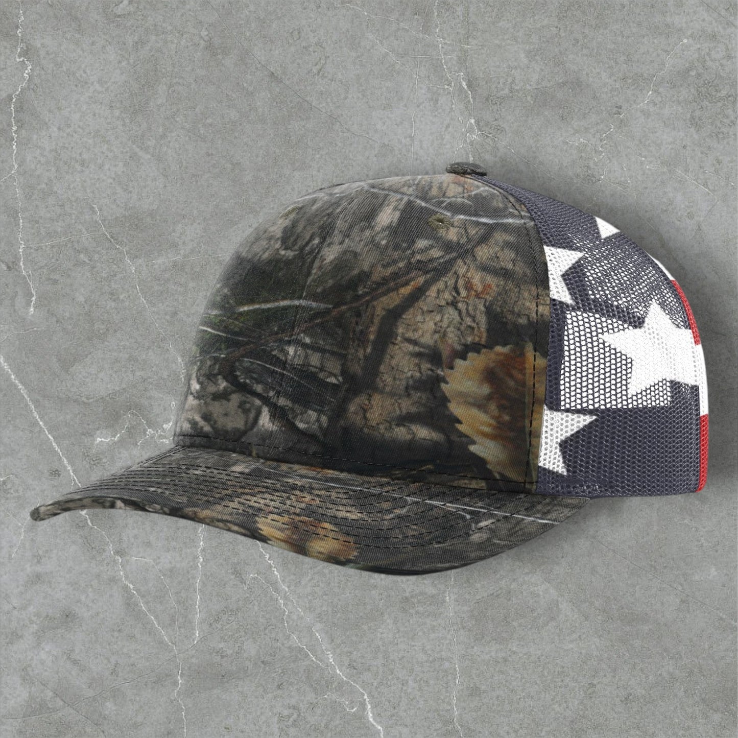 Richardson 112PM - Printed Mesh Trucker