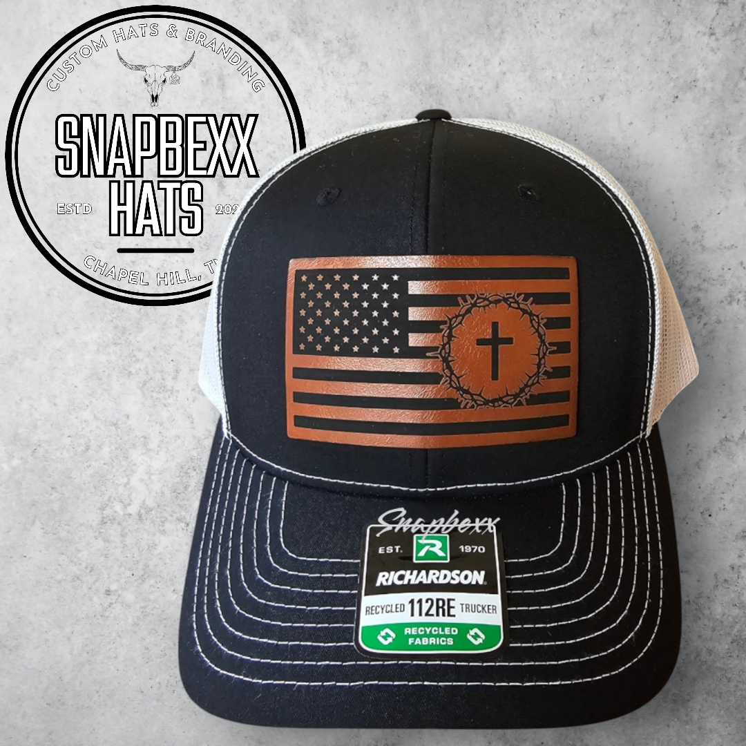American Flag + Cross