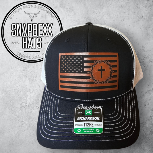 American Flag + Cross