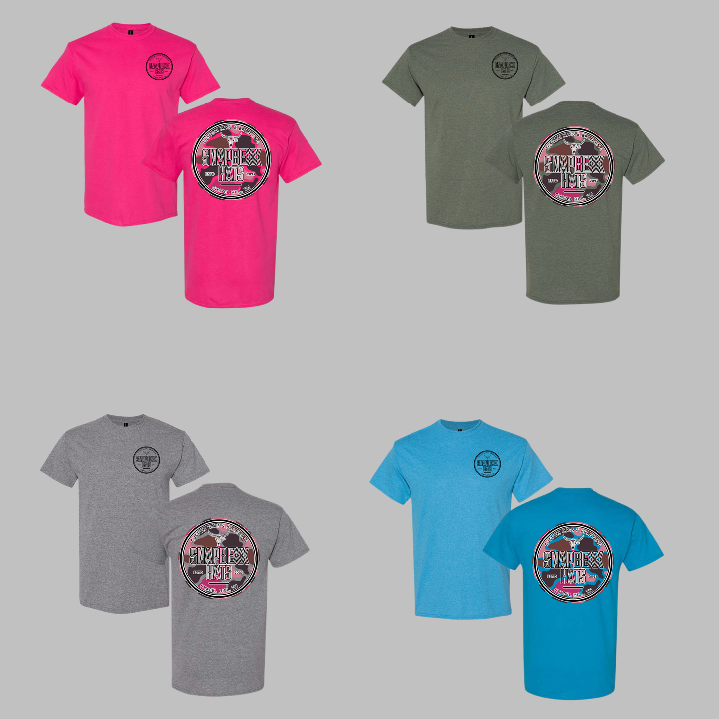 Snapbexx Pink Duck Camo Shirt