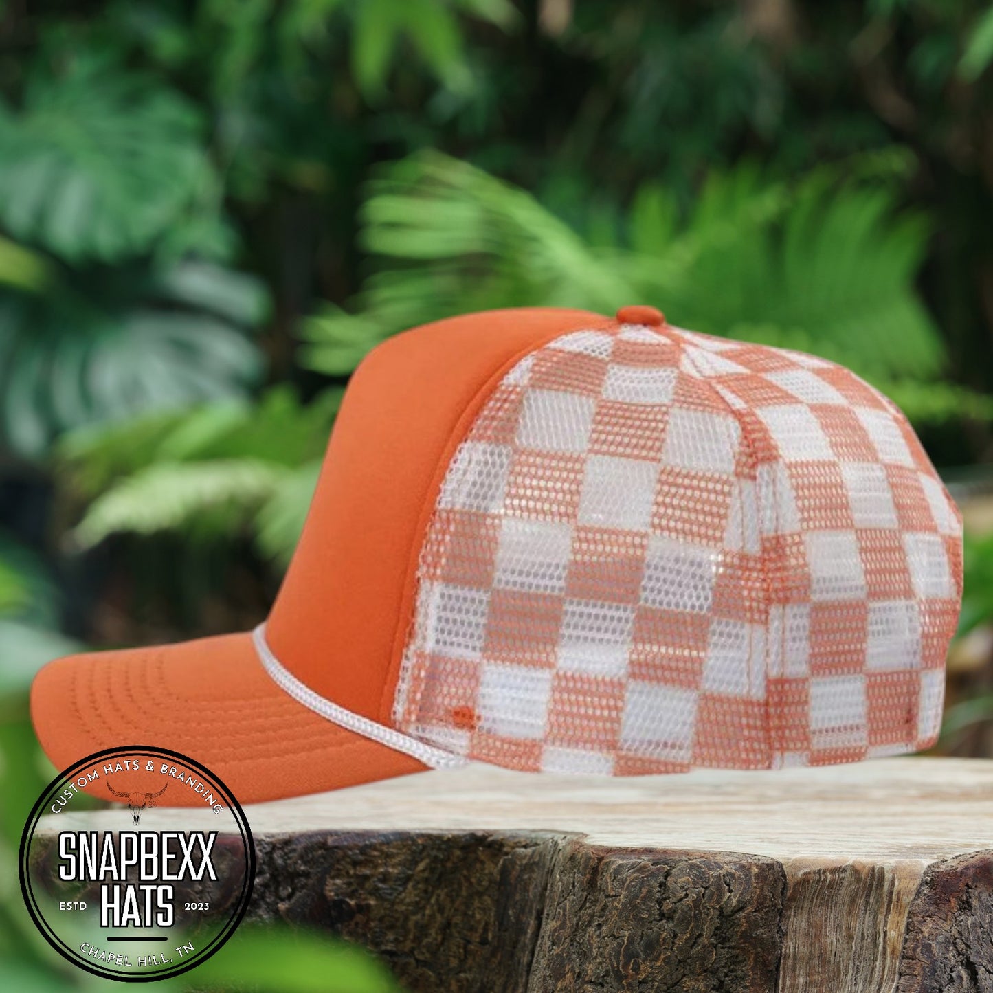 Pattern Mesh Foam Trucker Hat