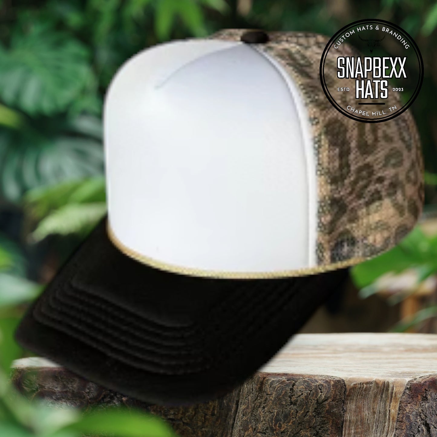 Pattern Mesh Foam Trucker Hat