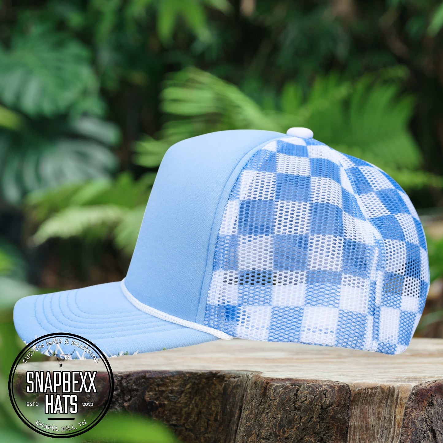Pattern Mesh Foam Trucker Hat