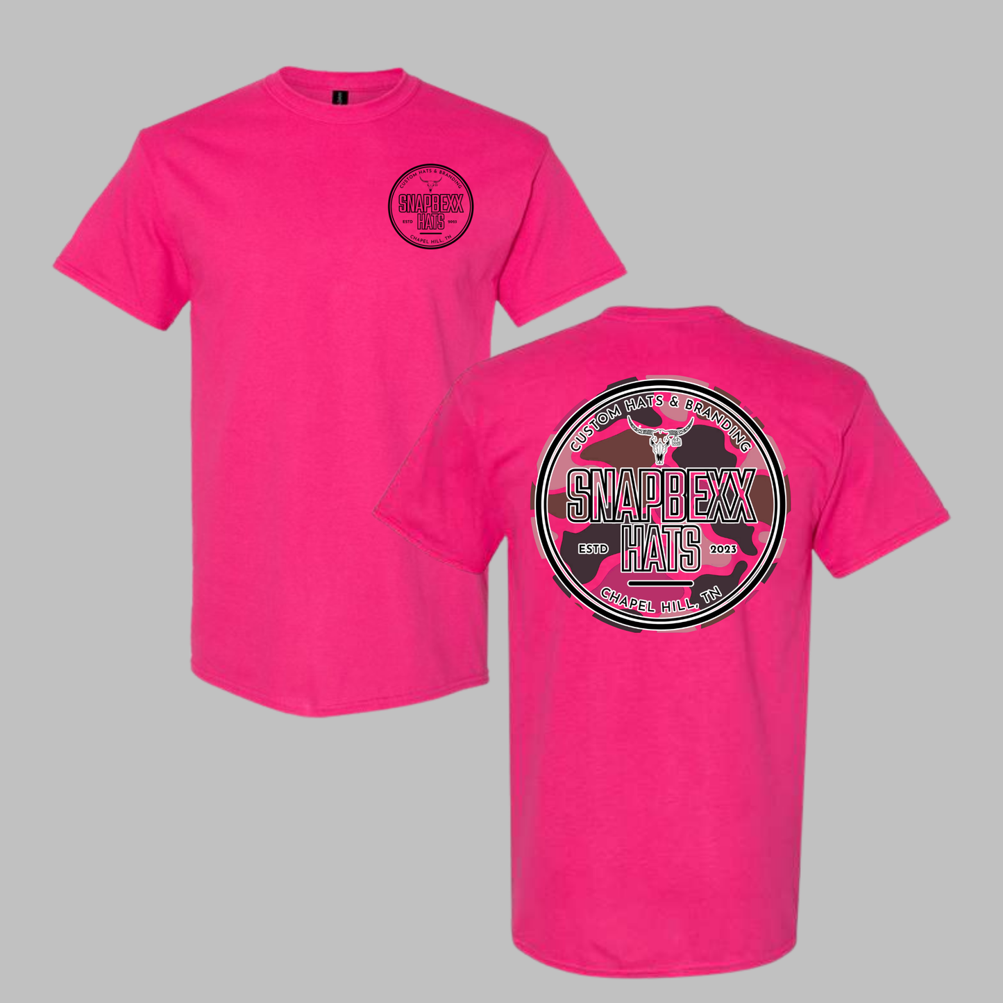 Snapbexx Pink Duck Camo Shirt