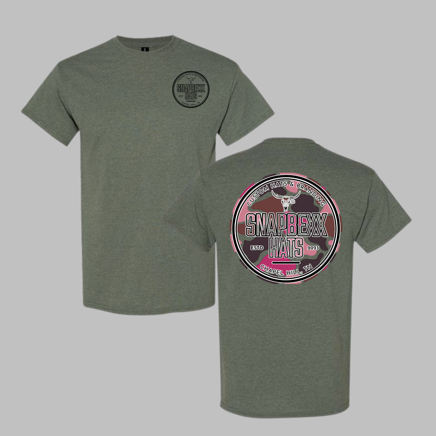 Snapbexx Pink Duck Camo Shirt