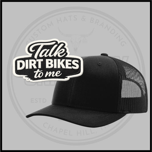Talk Dirt Bikes To Me | Die Cut