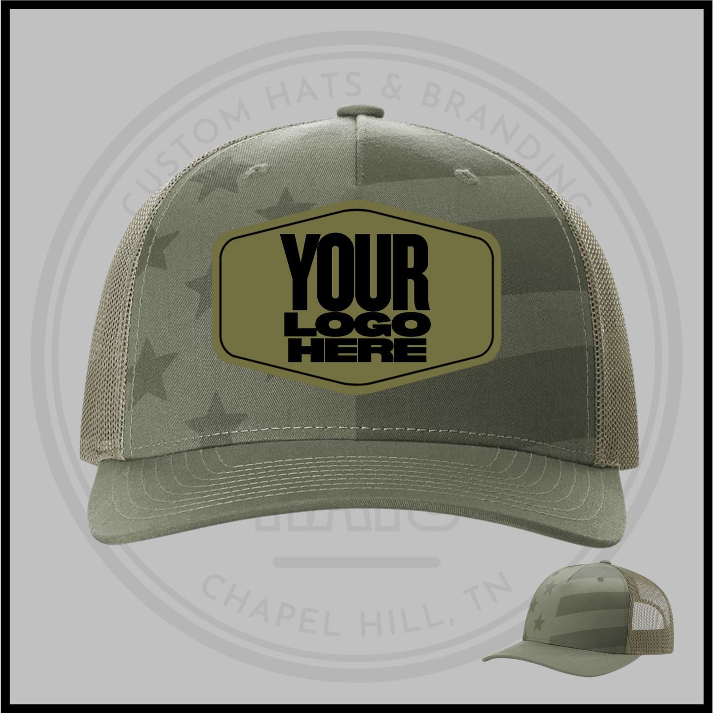 Patriotic Loden Tonal Hat