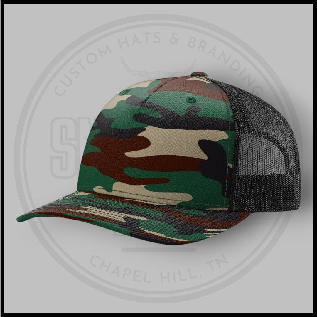 Richardson 112PFP - Printed Five Panel Trucker