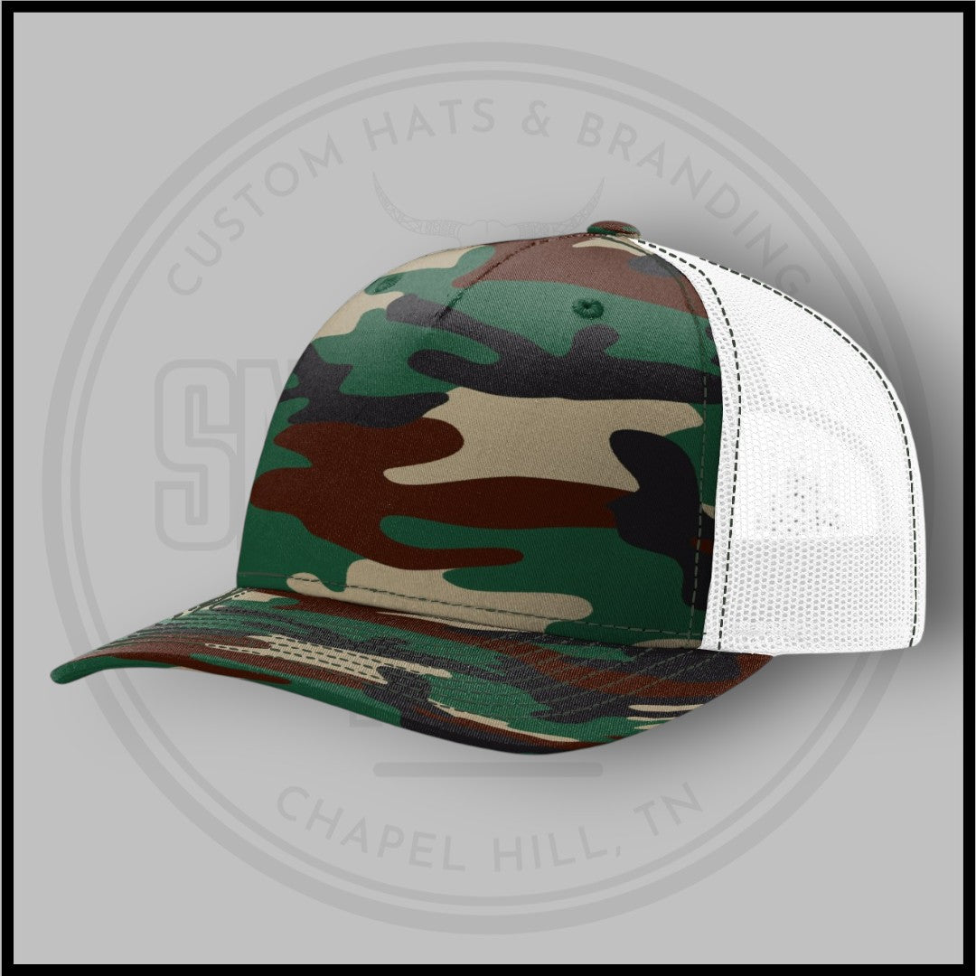 Richardson 112PFP - Printed Five Panel Trucker
