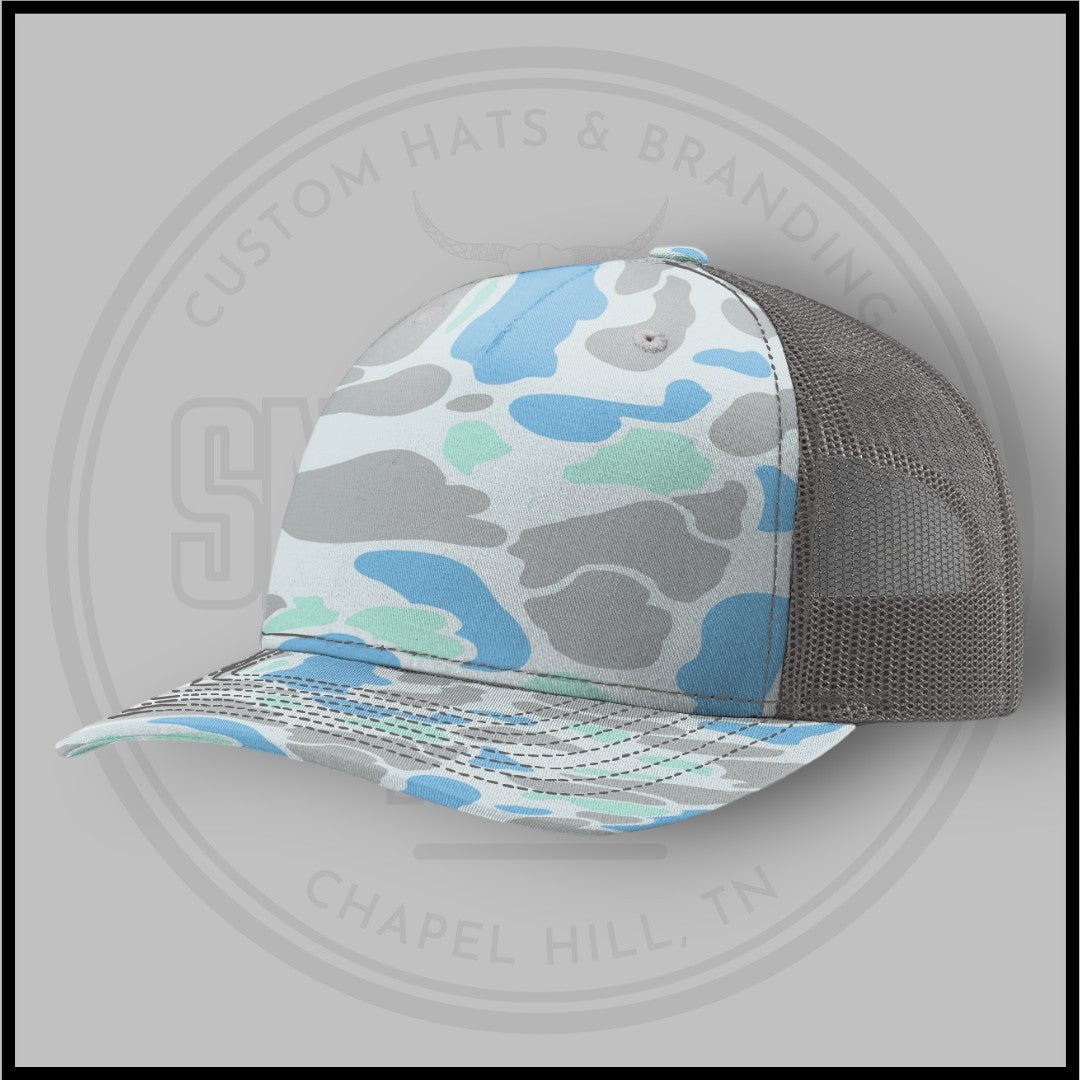 Richardson 112PFP - Printed Five Panel Trucker