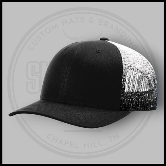 Richardson 112PM - Printed Mesh Trucker