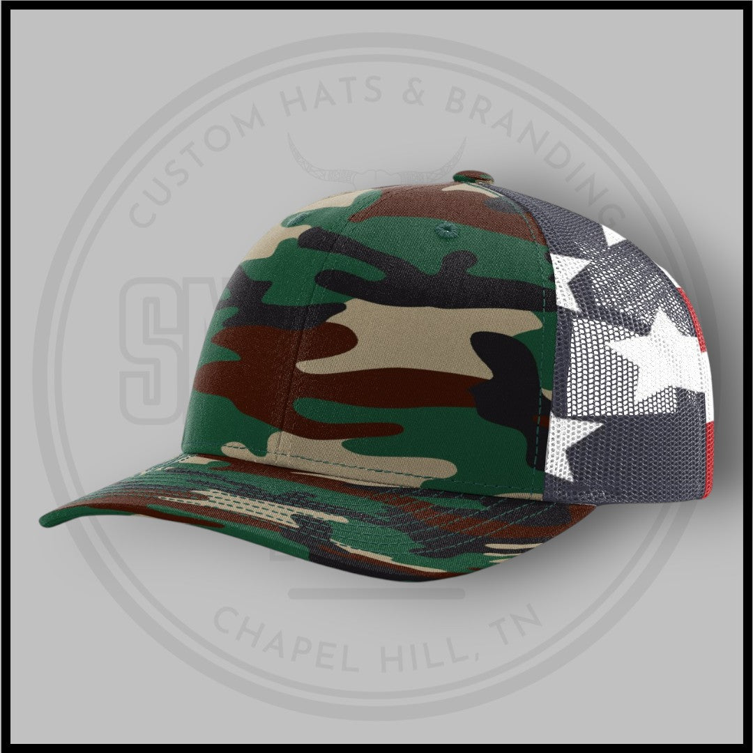 Richardson 112PM - Printed Mesh Trucker