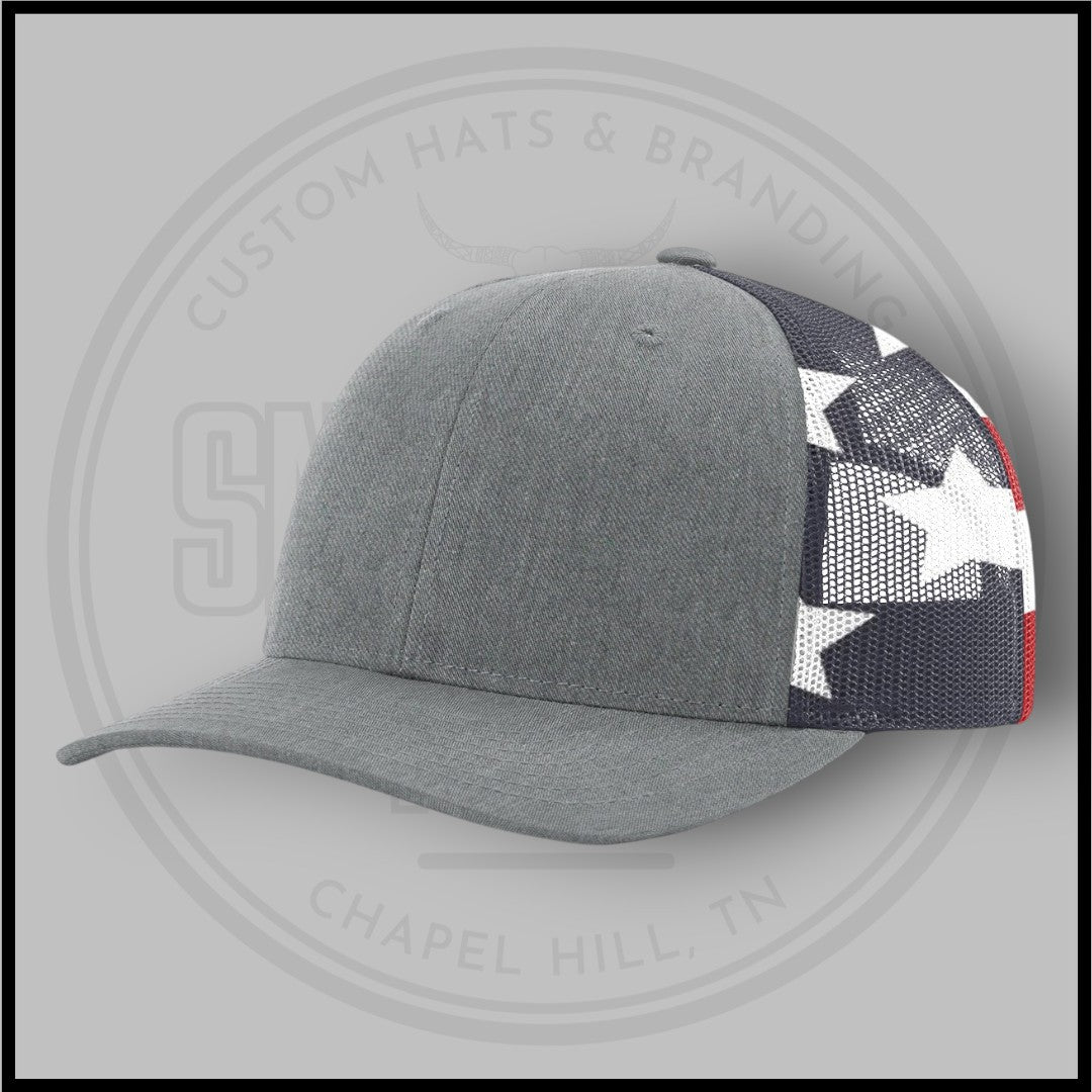 Richardson 112PM - Printed Mesh Trucker