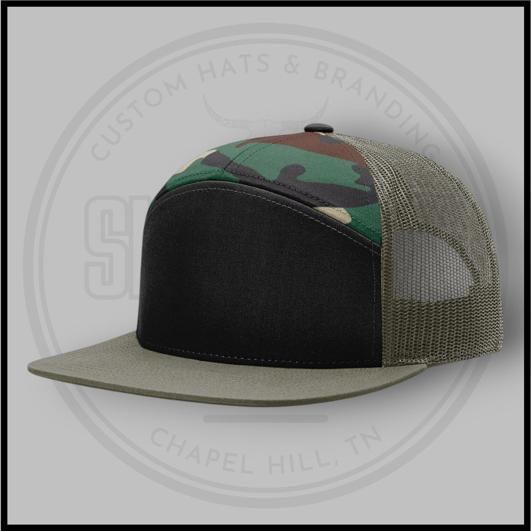 Richardson 168 - Seven Panel Trucker