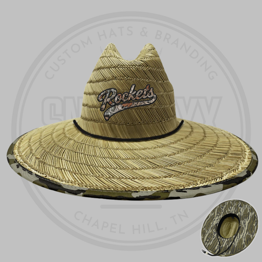 Rockets Camo | Straw Hat