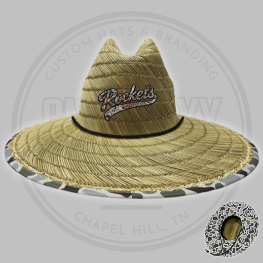 Rockets Camo | Straw Hat