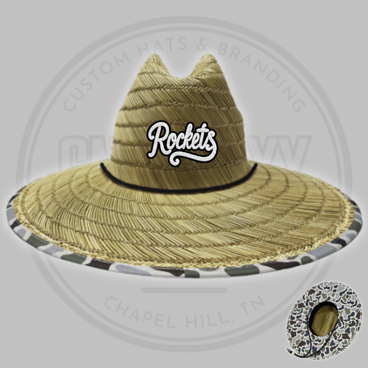 Rockets Rope | Straw Hat