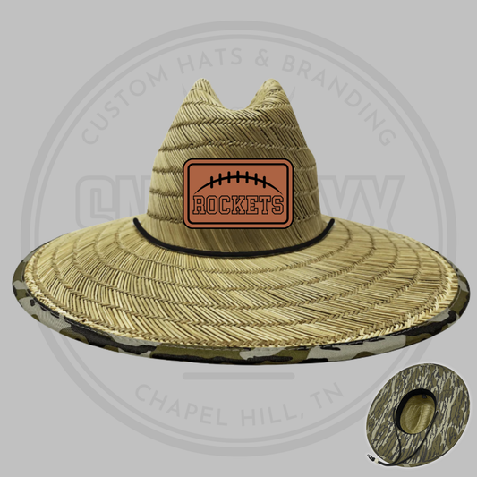 Rockets Football | Straw Hat