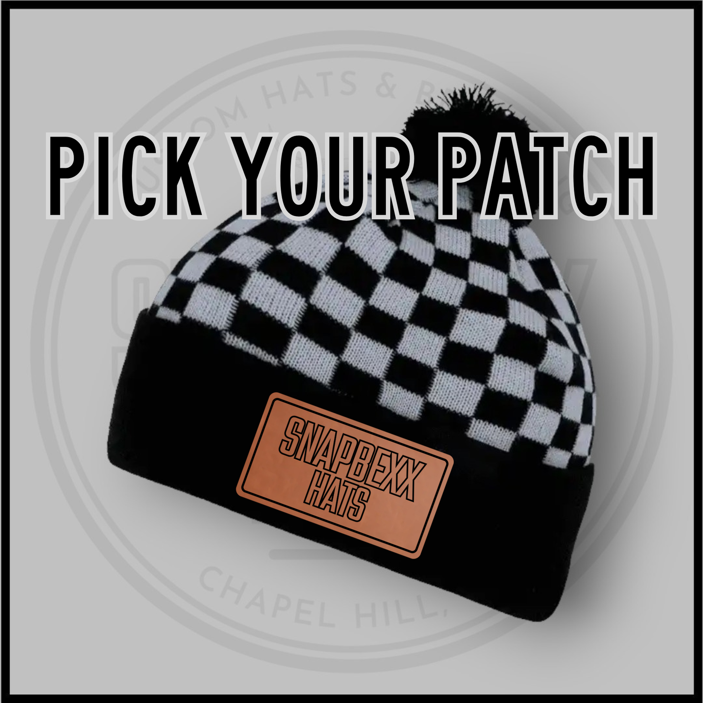 Checker Beanie