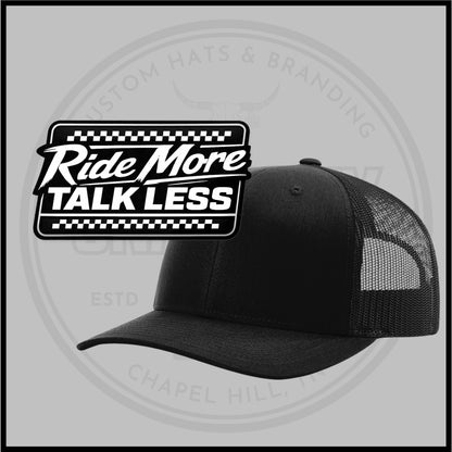 Ride More Talk Less | Die Cut