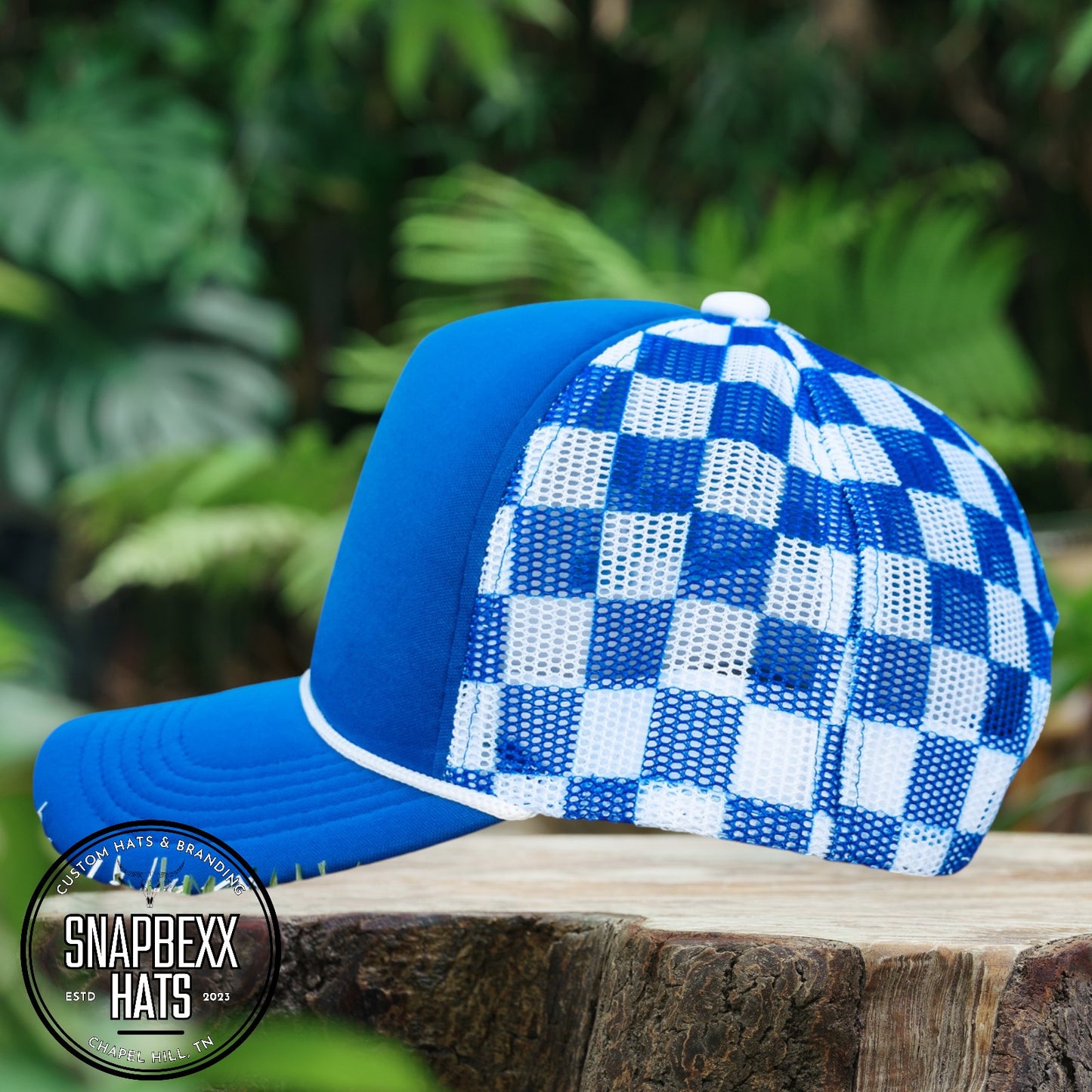 Pattern Mesh Foam Trucker Hat