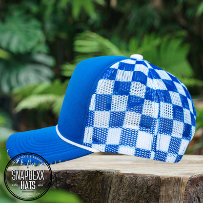 Pattern Mesh Foam Trucker Hat