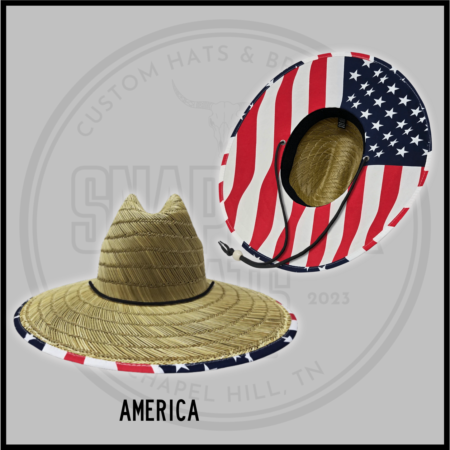 Wide Brim Straw Hats - LOCAL PICKUP ONLY